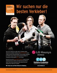 
Wettbewerb<br />Kunde: LG Hausys
Agentur: Achim Musall - Design und Programmierung